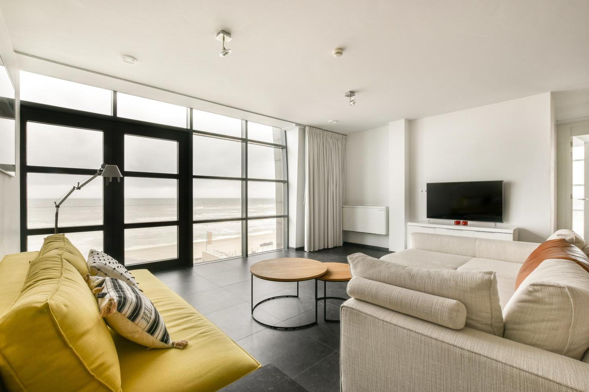 Appartement Met Frontaal Zeezicht In Bloemendaal Kültér fotó