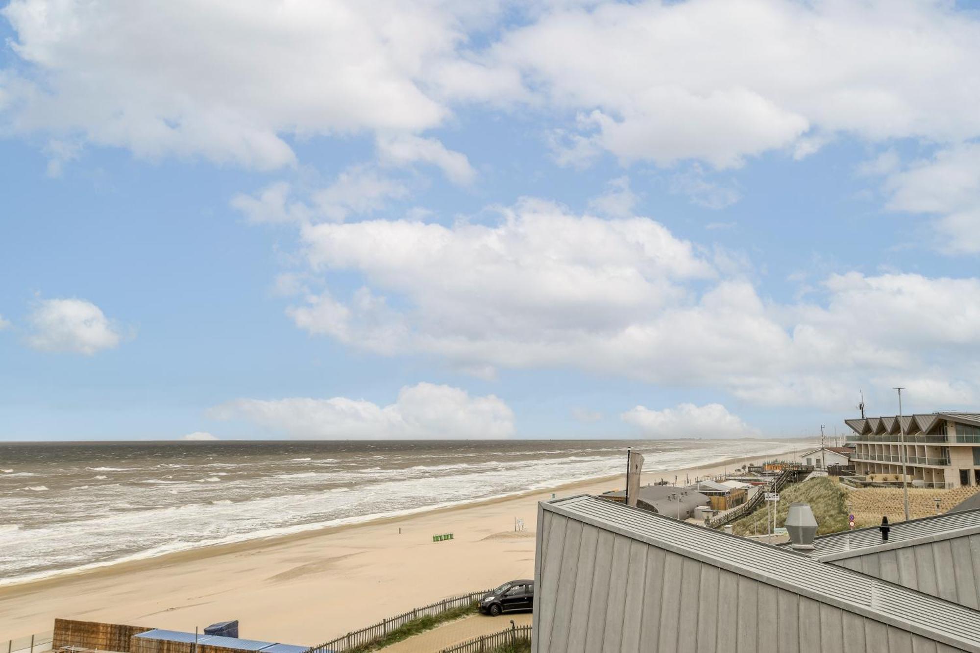 Appartement Met Frontaal Zeezicht In Bloemendaal Kültér fotó